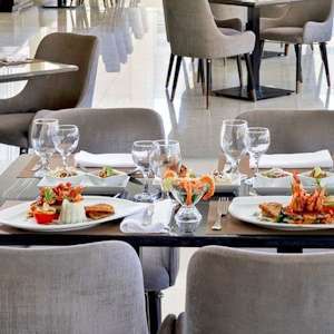 Vielfältiges Speisenangebot in den Restaurants des Aqua Vista Resort Hurghada