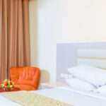 Moderner Stil, hell und freundlich, die Zimmer im Aqua Vista Resort