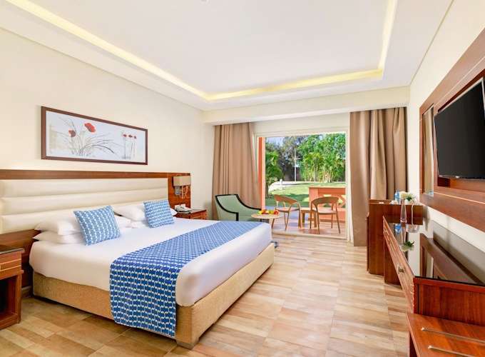 Zimmer mit Gartenblick im Pickalbatros Aqua Vista