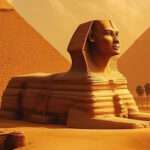 Die Große Sphinx sehr bedeutendes Wahrzeichen Ägyptens