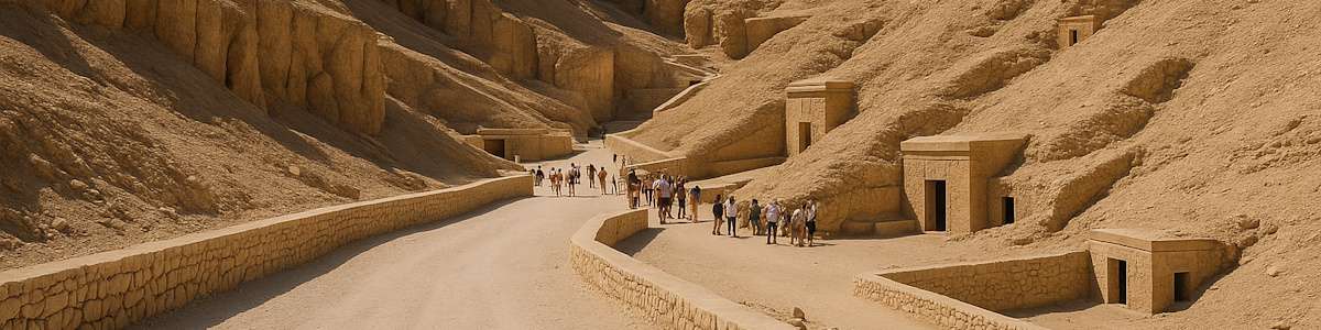 Das beeindruckende Tal der Könige in Ägypten